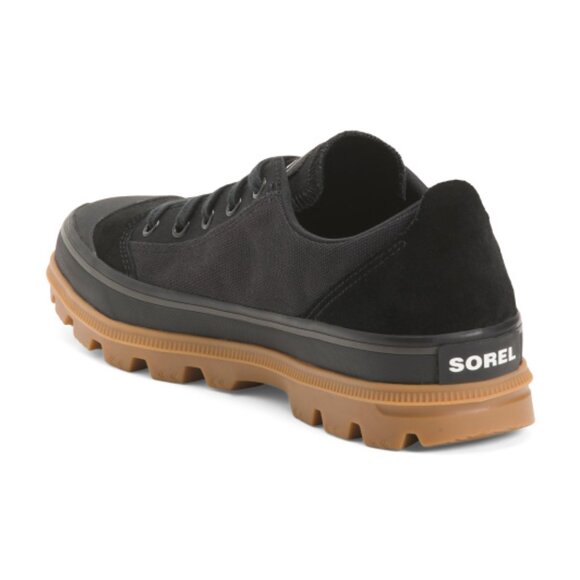 SOREL Men's Suede And Canvas Scout N About Low Sneakers - Picture 2 of 2